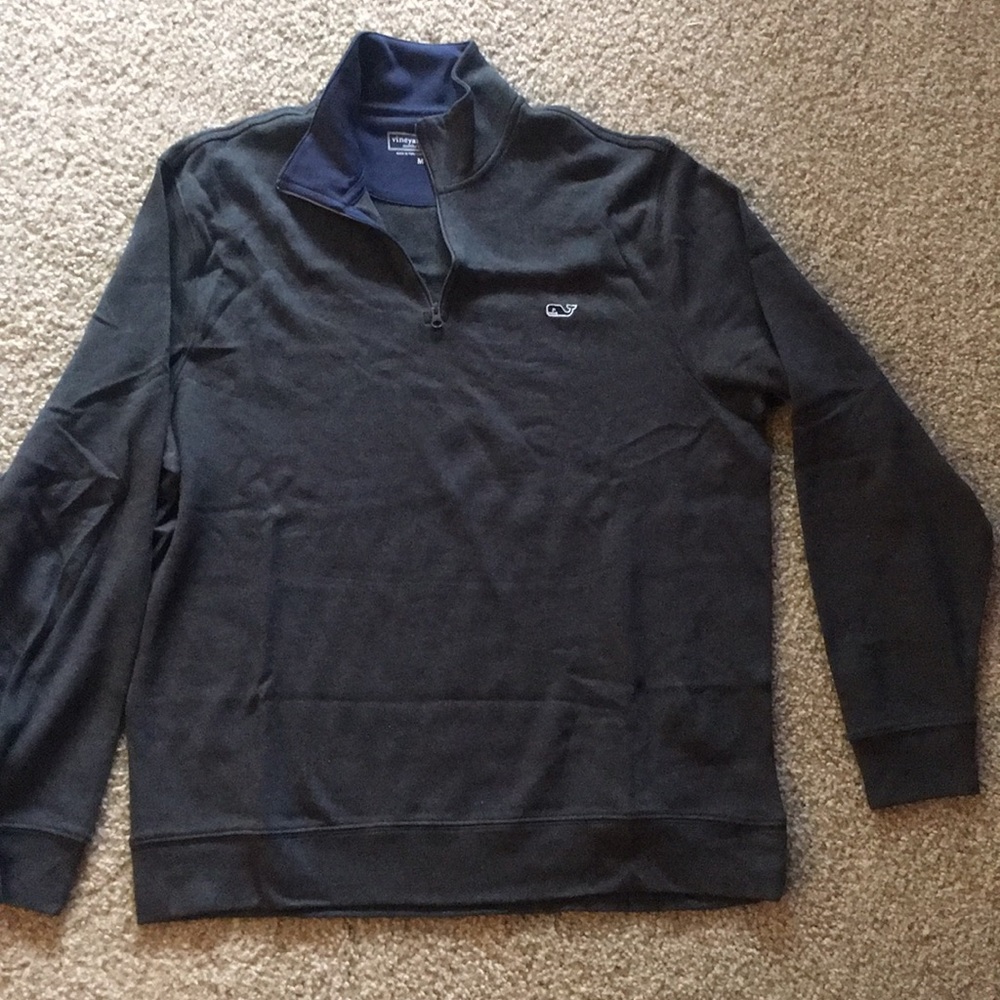 Vineyard Vines Grey Quarter-Zip